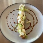 Entrée gastronomique proposée lors d'un séminaire